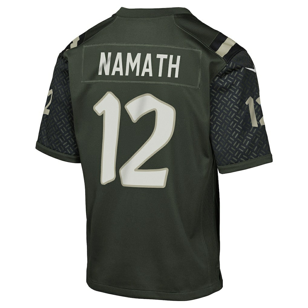 Joe Namath  Youth 2025 Rivalries Collection Retired Player Game Jersey - New York Jets Jerseys
