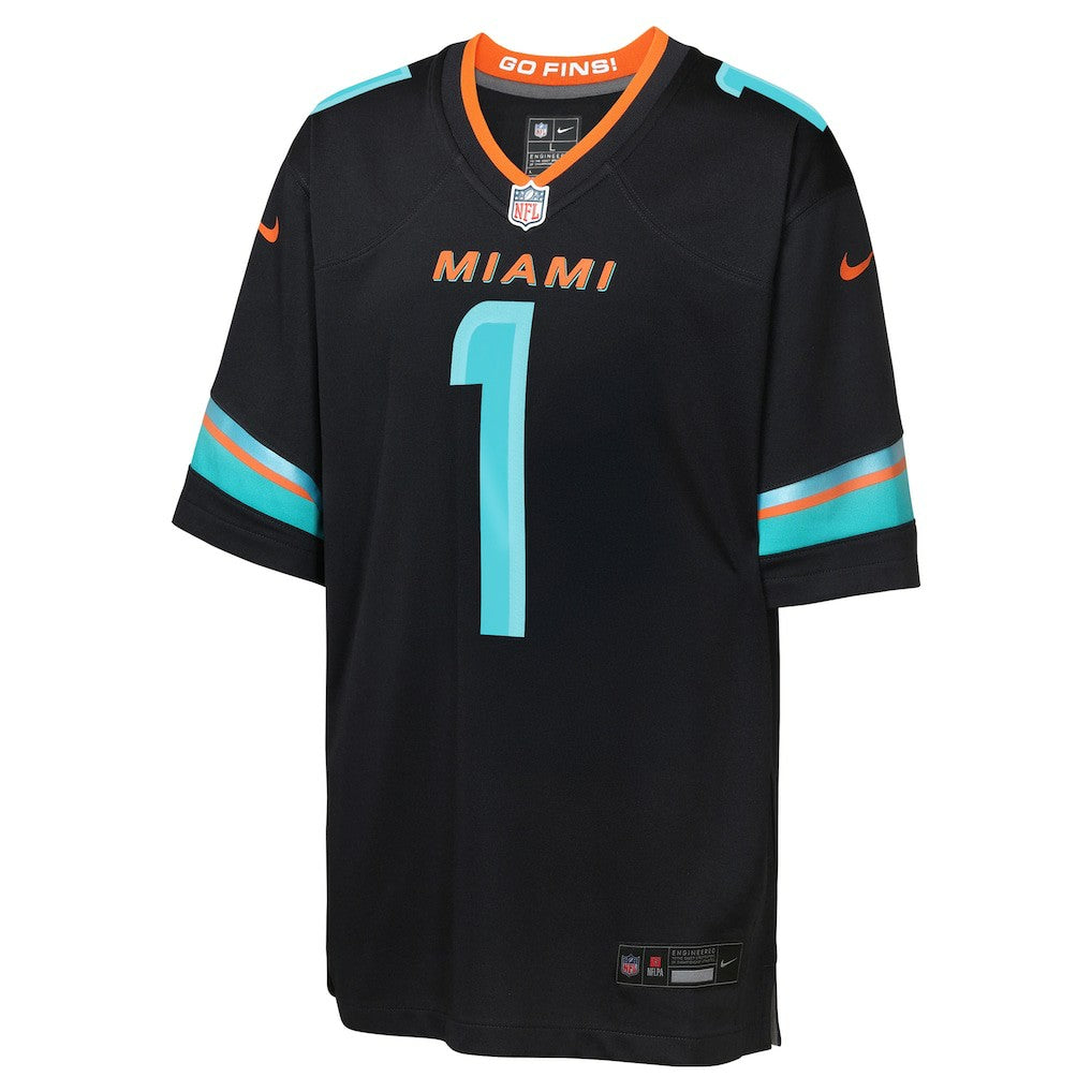 Tua Tagovailoa  Youth 2025 Rivalries Collection Game Jersey - Miami Dolphins Jerseys