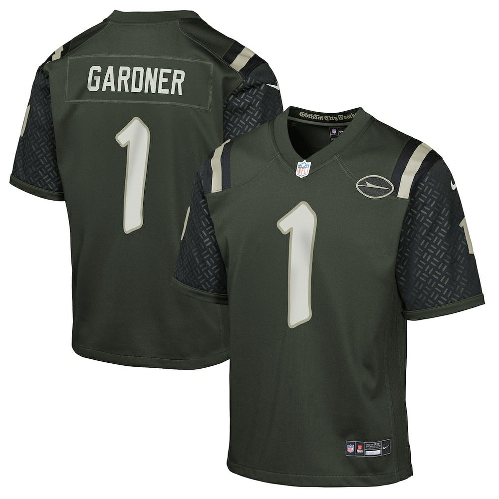 Ahmad Sauce Gardner  Youth 2025 Rivalries Collection Game Jersey - New York Jets Jerseys
