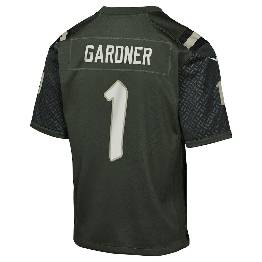 Ahmad Sauce Gardner  Youth 2025 Rivalries Collection Game Jersey - New York Jets Jerseys