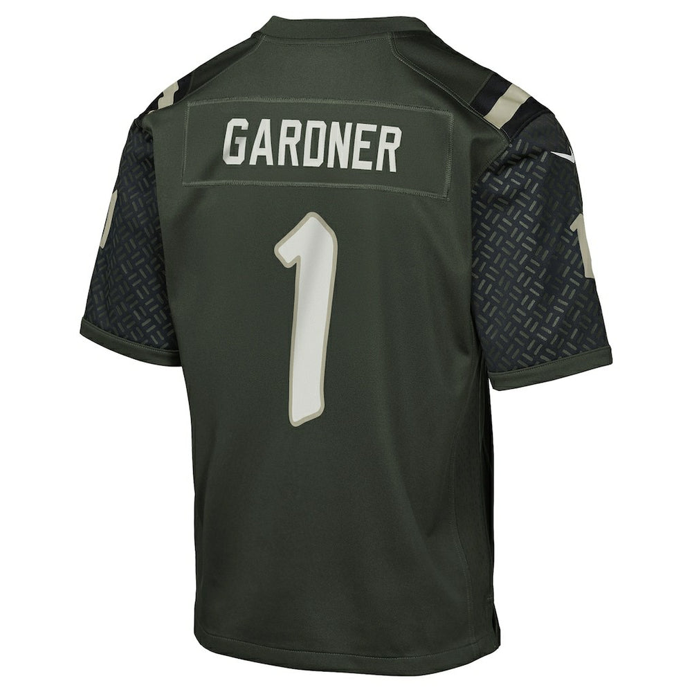 Ahmad Sauce Gardner  Youth 2025 Rivalries Collection Game Jersey - New York Jets Jerseys
