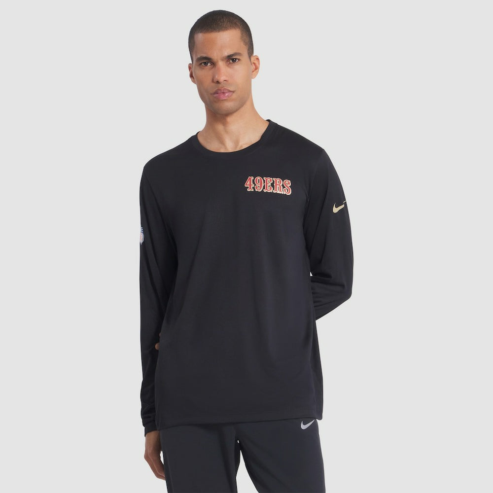 2025 Rivalries Collection Sideline Legend Dri-FIT Long Sleeve T-Shirt - San Francisco 49ers T-shirts