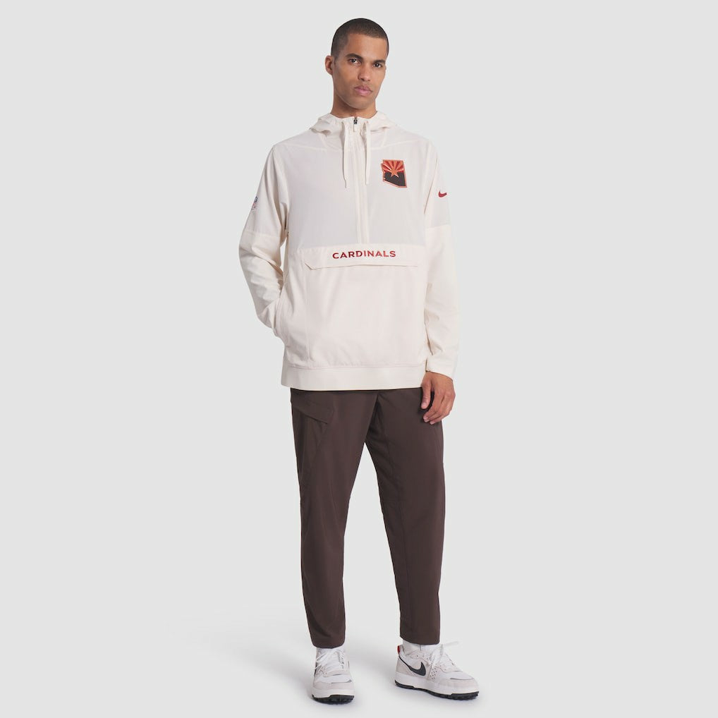 2025 Rivalries Collection Sideline Anorak Half-Zip Hoodie Jacket - Arizona Cardinals Hoodies