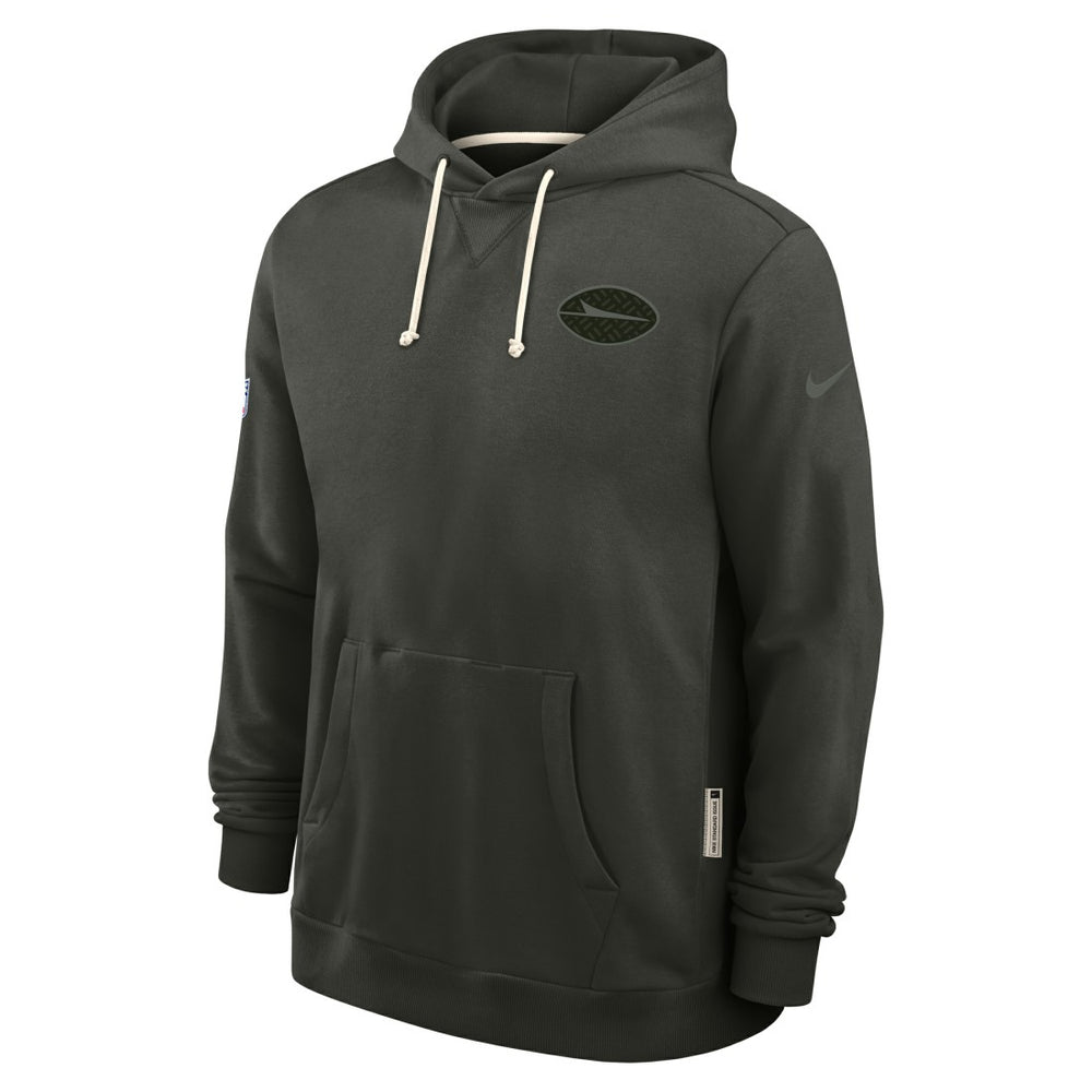 2025 Rivalries Collection Standard Issue Sideline Dri-FIT Hoodie - New York Jets Hoodies