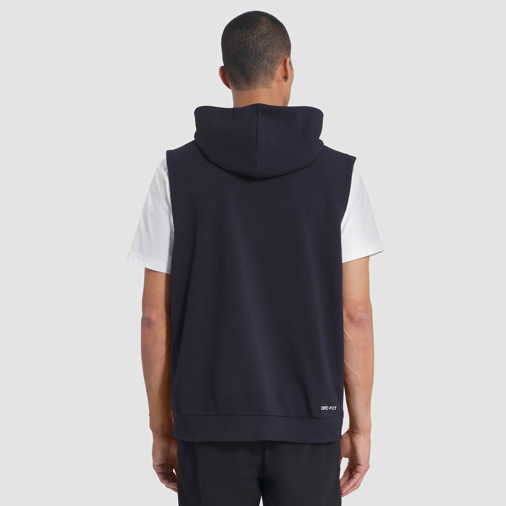 2025 Rivalries Collection Standard Issue Sideline Dri-FIT Sleeveless Hoodie - Los Angeles Rams Hoodies