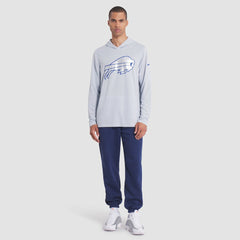 2025 Rivalries Collection Sideline Dri-FIT Long Sleeve Hoodie T-Shirt - Buffalo Bills Hoodies