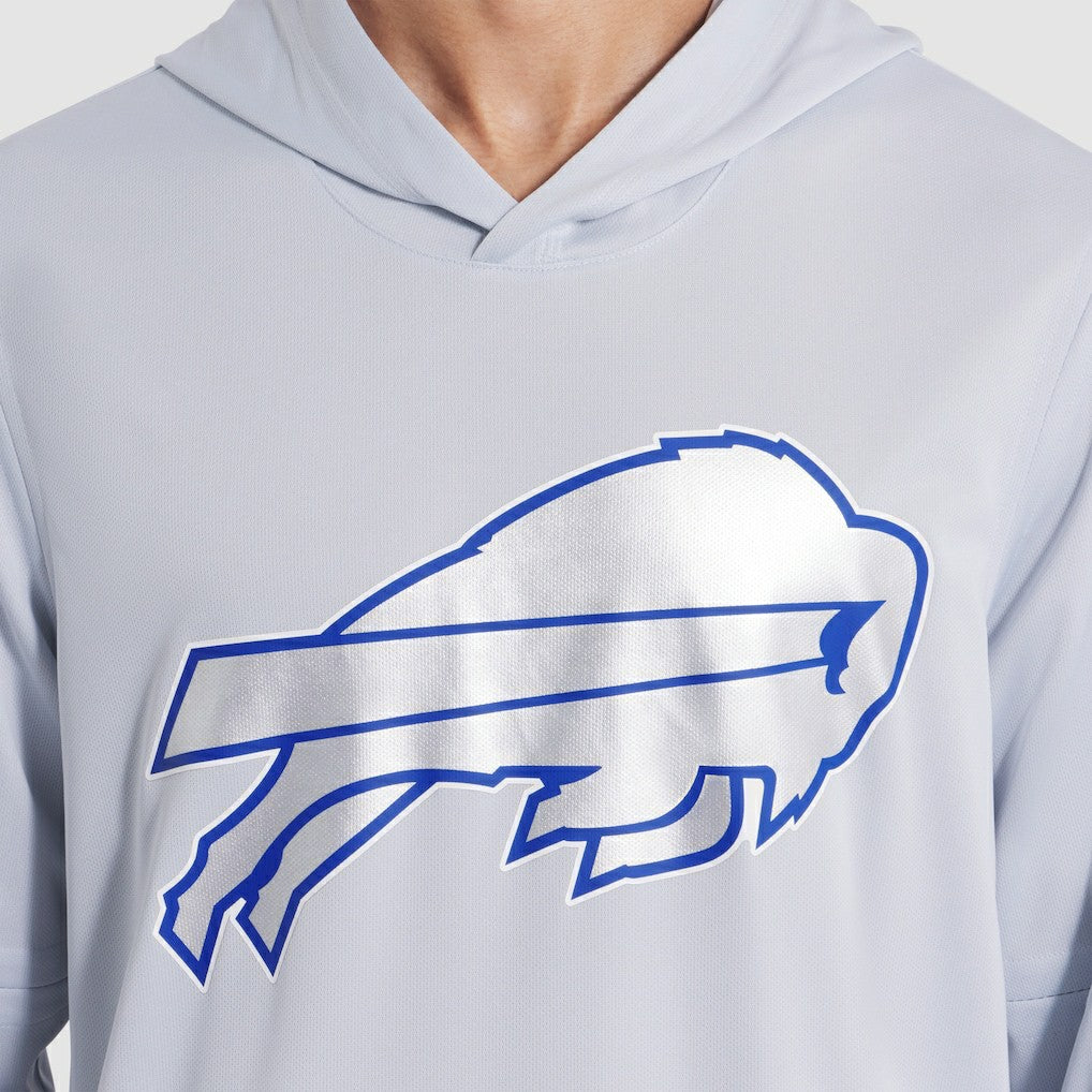 2025 Rivalries Collection Sideline Dri-FIT Long Sleeve Hoodie T-Shirt - Buffalo Bills Hoodies