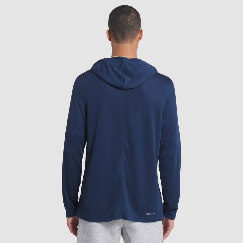 2025 Rivalries Collection Sideline Dri-FIT Long Sleeve Hoodie T-Shirt - Seattle Seahawks Hoodies