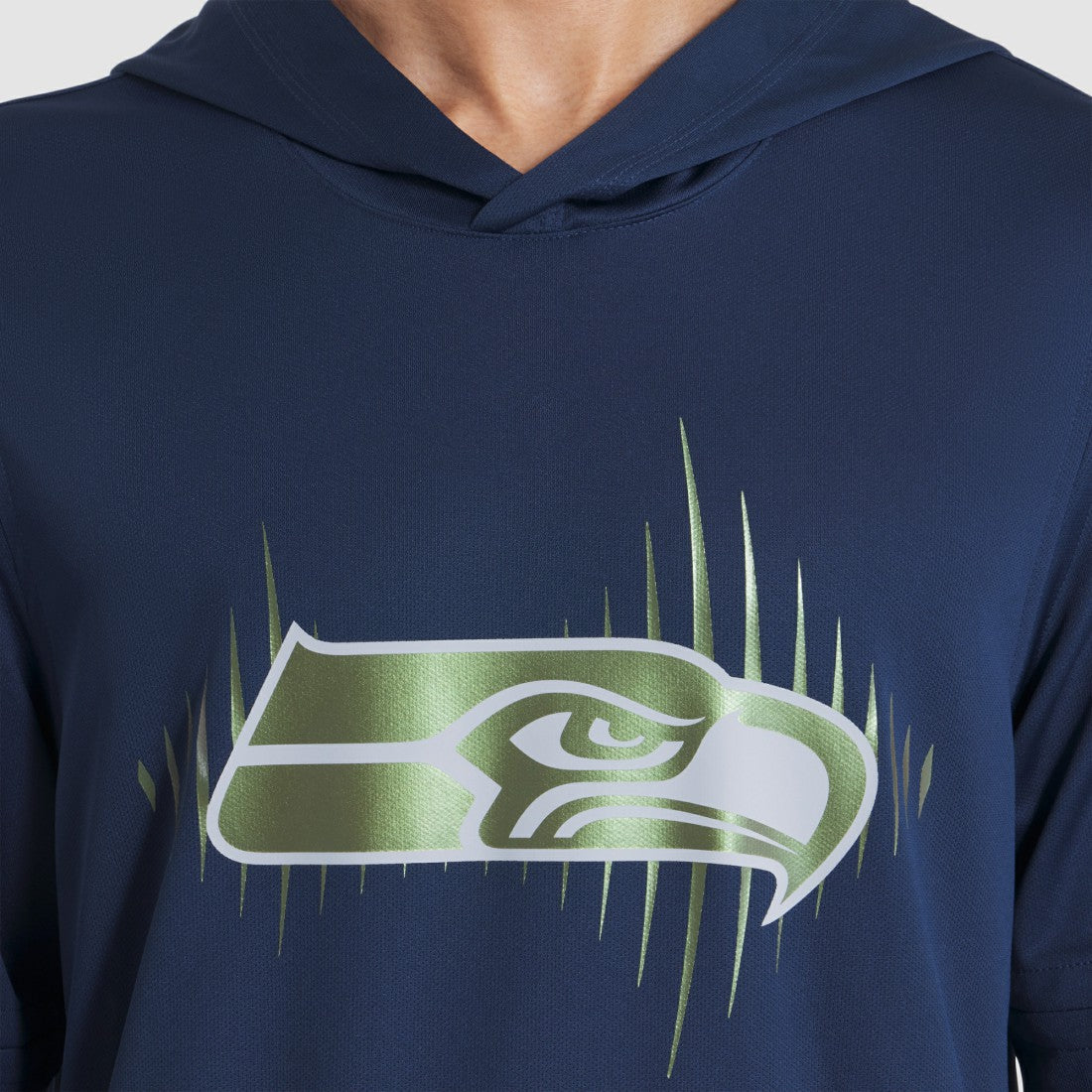 2025 Rivalries Collection Sideline Dri-FIT Long Sleeve Hoodie T-Shirt - Seattle Seahawks Hoodies