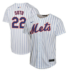 White Juan Soto New York Mets Nike Youth Home Game Player Jersey
