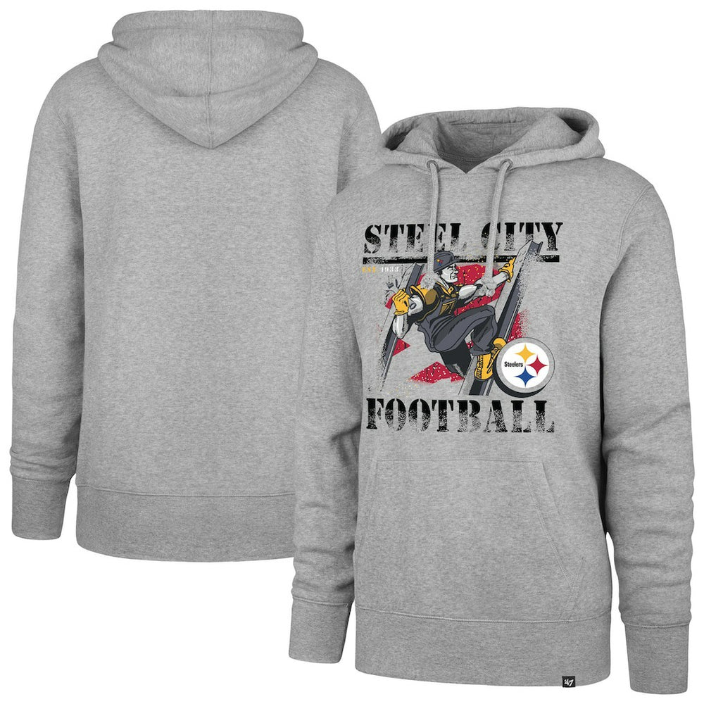 '47 Regional Headline Pullover Hoodie - Pittsburgh Steelers Hoodies