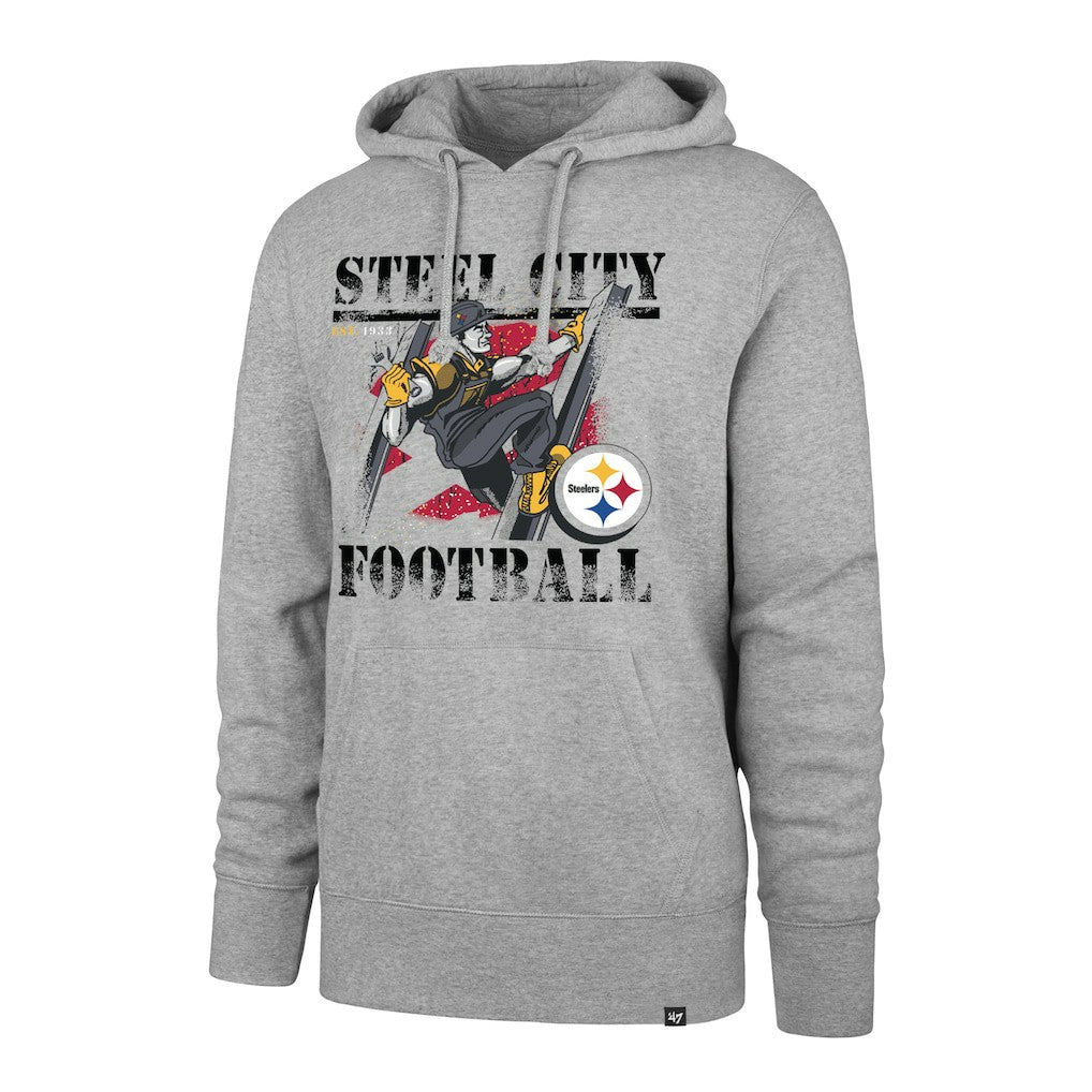'47 Regional Headline Pullover Hoodie - Pittsburgh Steelers Hoodies