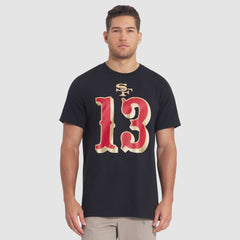 Brock Purdy  2025 Rivalries Collection Player Name & Number T-Shirt - San Francisco 49ers T-shirts