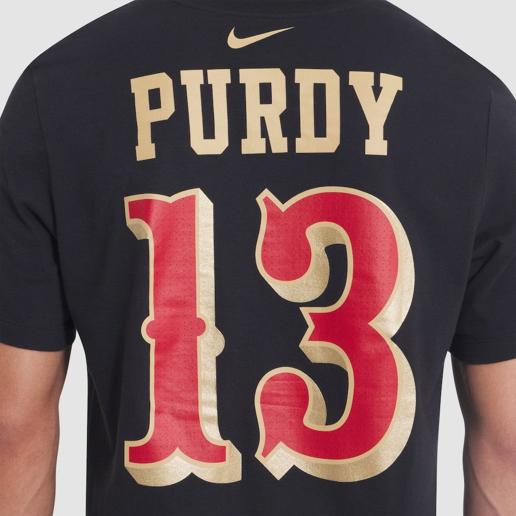 Brock Purdy  2025 Rivalries Collection Player Name & Number T-Shirt - San Francisco 49ers T-shirts