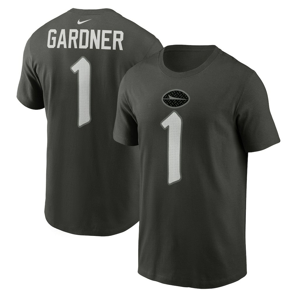 Ahmad Sauce Gardner  2025 Rivalries Collection Player Name & Number T-Shirt - New York Jets T-shirts