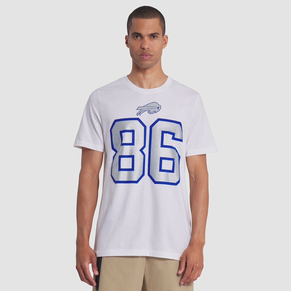 Dalton Kincaid  2025 Rivalries Collection Player Name & Number T-Shirt - Buffalo Bills T-shirts