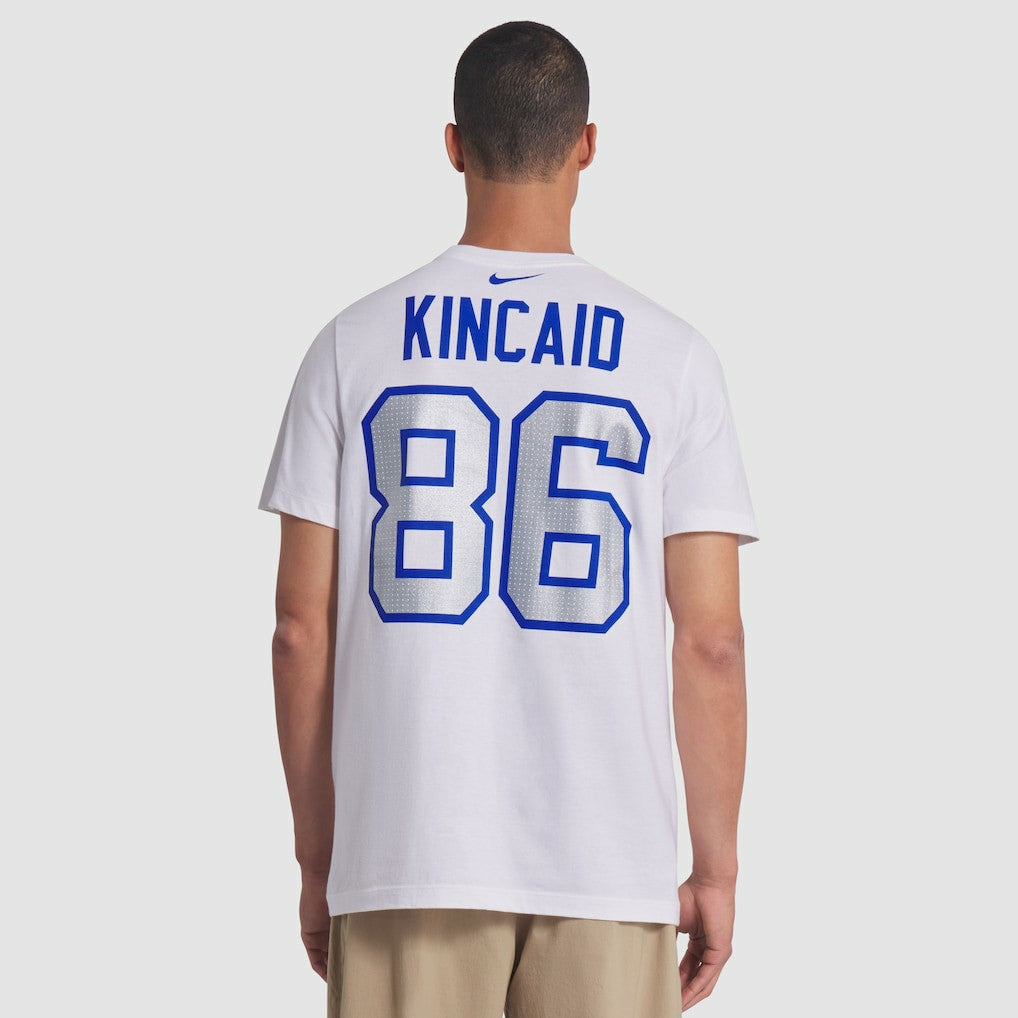 Dalton Kincaid  2025 Rivalries Collection Player Name & Number T-Shirt - Buffalo Bills T-shirts