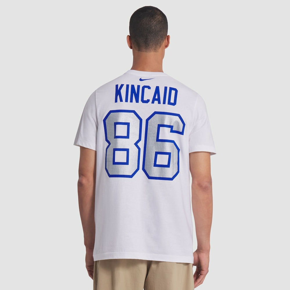 Dalton Kincaid  2025 Rivalries Collection Player Name & Number T-Shirt - Buffalo Bills T-shirts