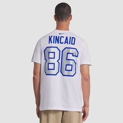 Dalton Kincaid  2025 Rivalries Collection Player Name & Number T-Shirt - Buffalo Bills T-shirts