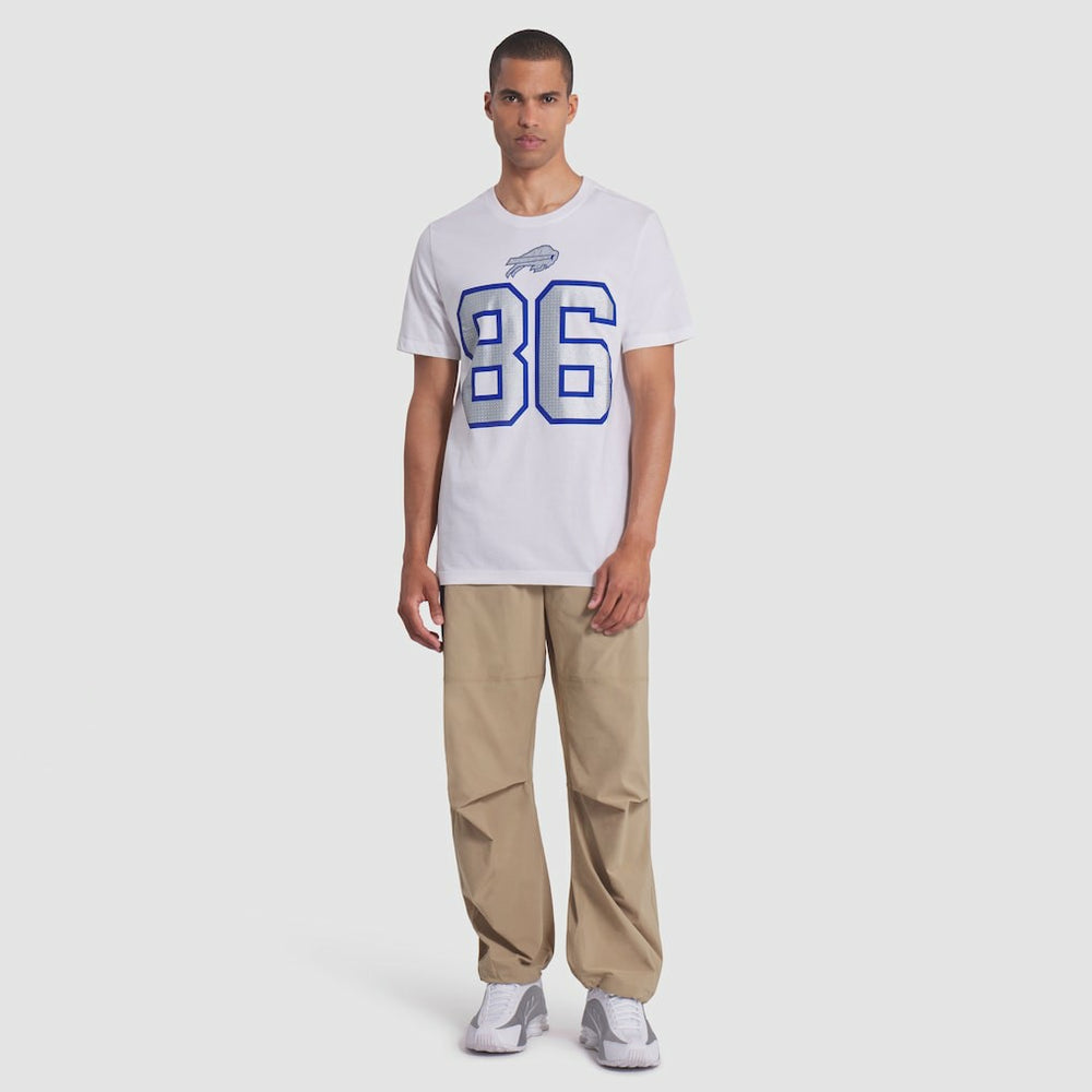 Dalton Kincaid  2025 Rivalries Collection Player Name & Number T-Shirt - Buffalo Bills T-shirts