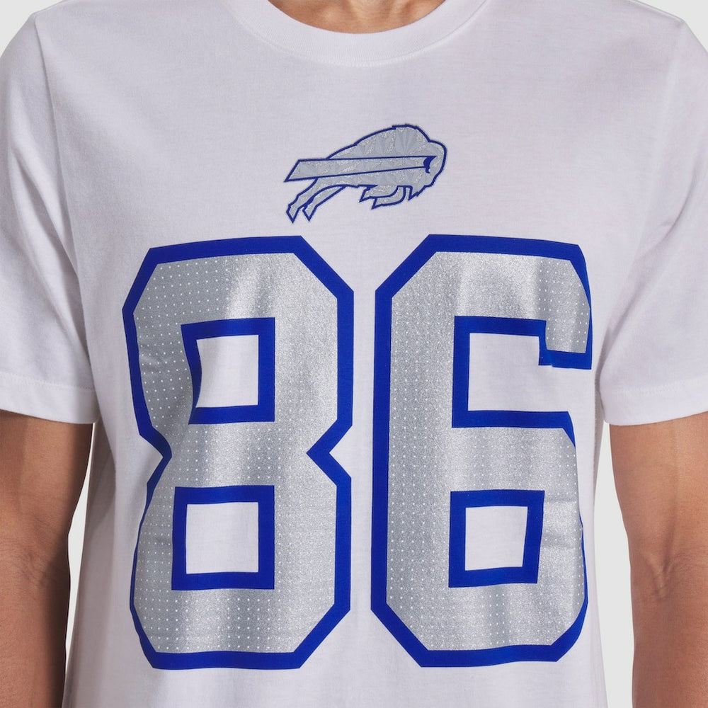 Dalton Kincaid  2025 Rivalries Collection Player Name & Number T-Shirt - Buffalo Bills T-shirts