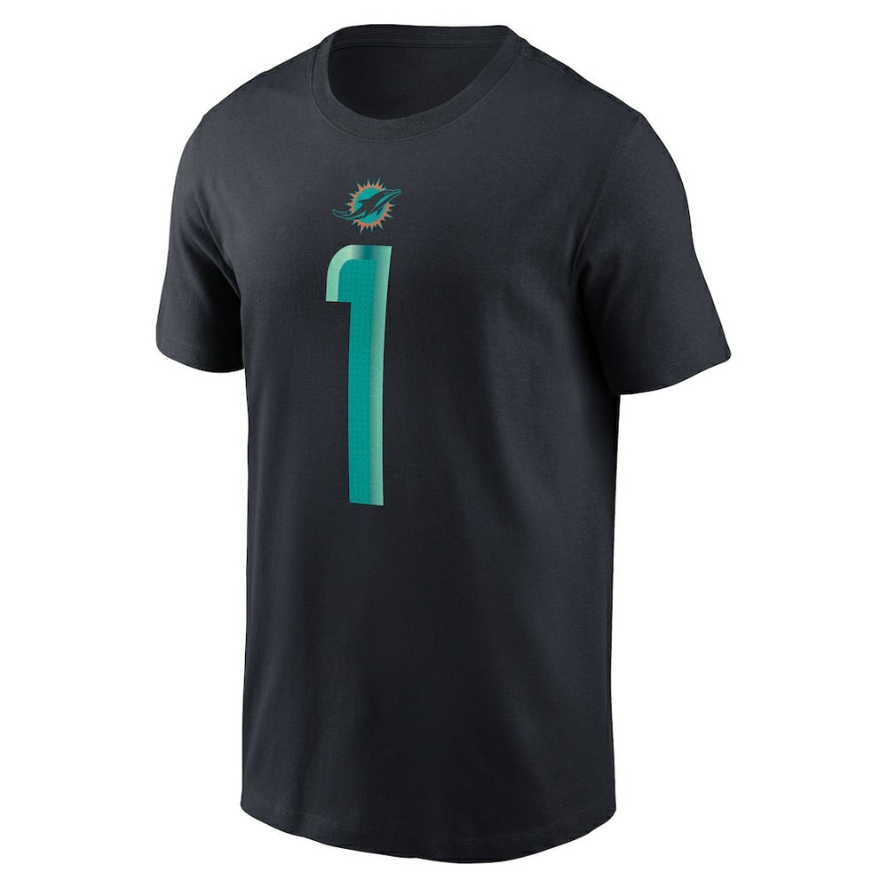 Tua Tagovailoa  2025 Rivalries Collection Player Name & Number T-Shirt - Miami Dolphins T-shirts