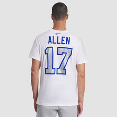 Josh Allen  2025 Rivalries Collection Player Name & Number T-Shirt - Buffalo Bills T-shirts