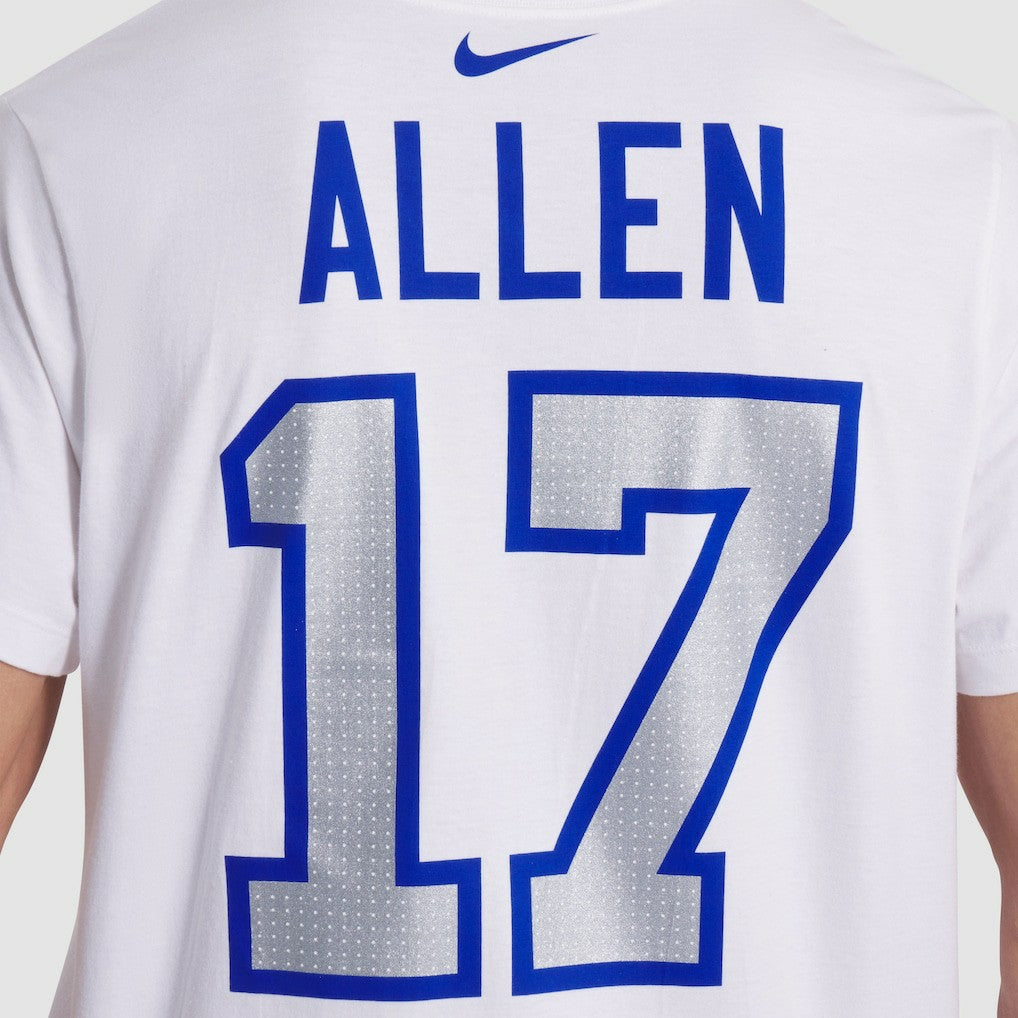 Josh Allen  2025 Rivalries Collection Player Name & Number T-Shirt - Buffalo Bills T-shirts