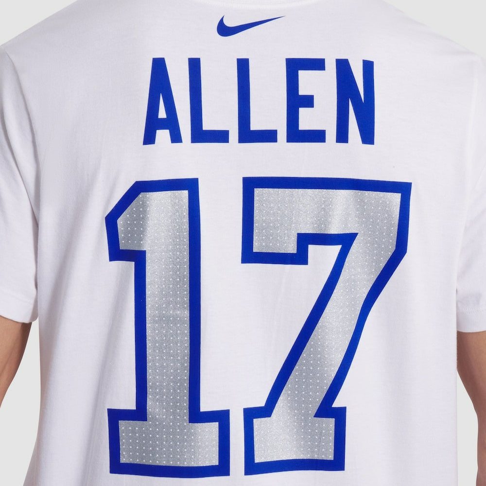 Josh Allen  2025 Rivalries Collection Player Name & Number T-Shirt - Buffalo Bills T-shirts