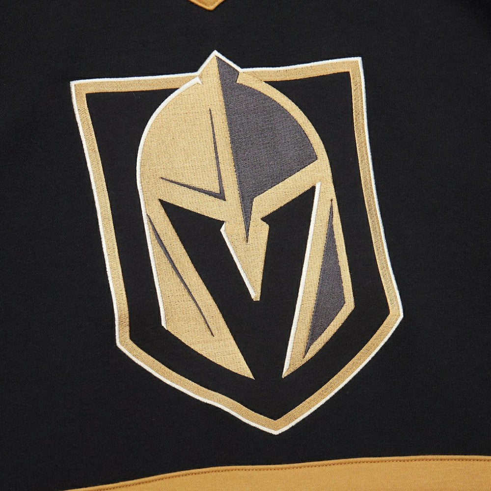 NHL Vegas Golden Knights Mitchell & Ness Women's Heritage Lace-Up Pullover Sweatshirt