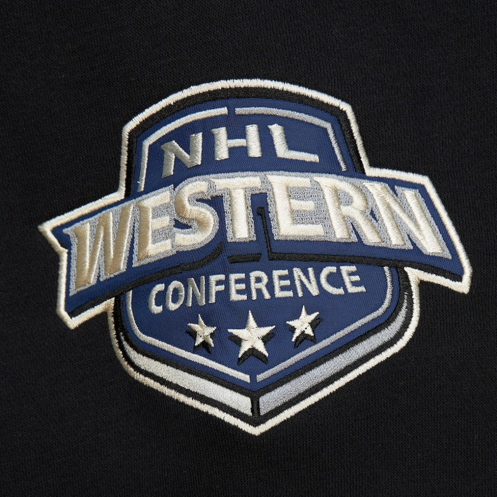 NHL Vegas Golden Knights Mitchell & Ness Women's Heritage Lace-Up Pullover Sweatshirt