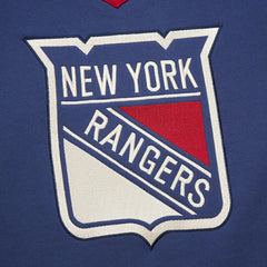 NHL New York Rangers Mitchell & Ness Women's Heritage Lace-Up Pullover Sweatshirt