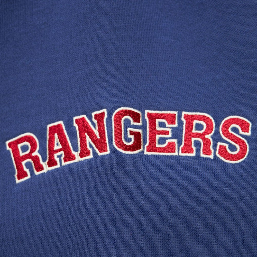 NHL New York Rangers Mitchell & Ness Women's Heritage Lace-Up Pullover Sweatshirt