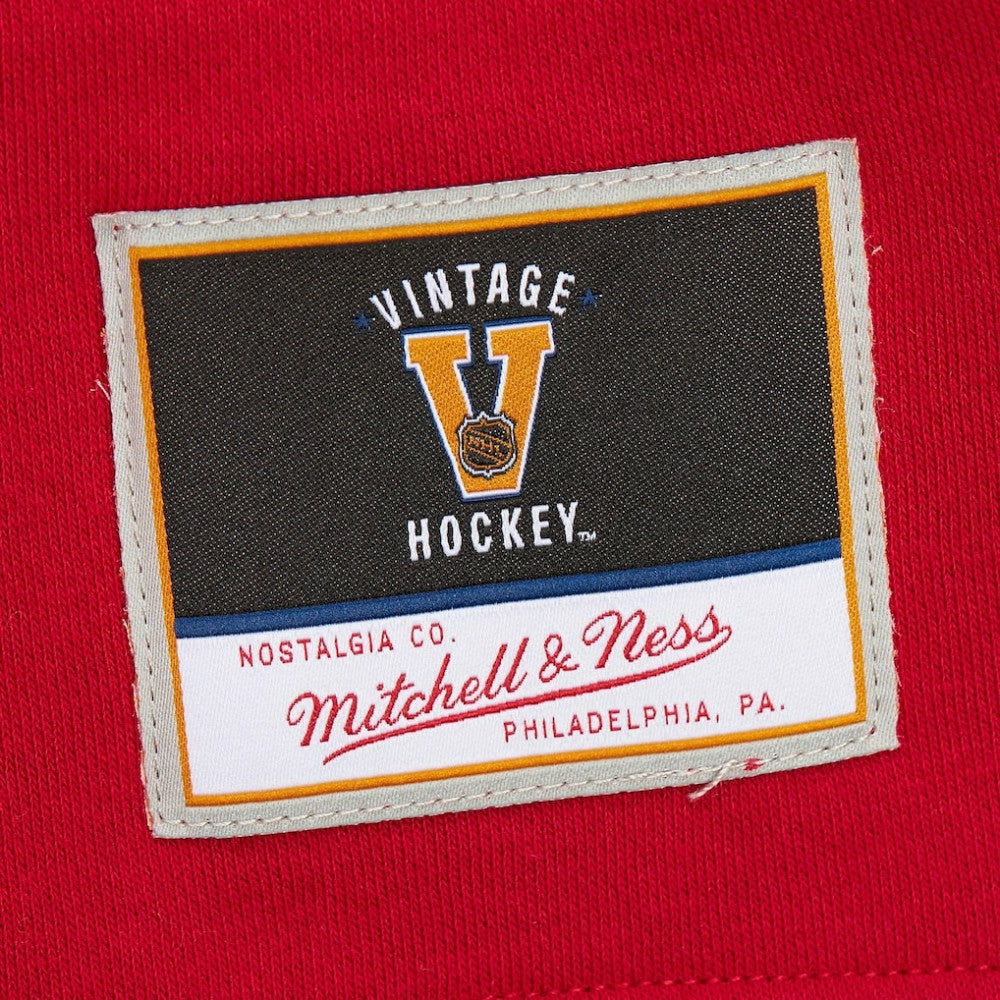 NHL New York Rangers Mitchell & Ness Women's Heritage Lace-Up Pullover Sweatshirt