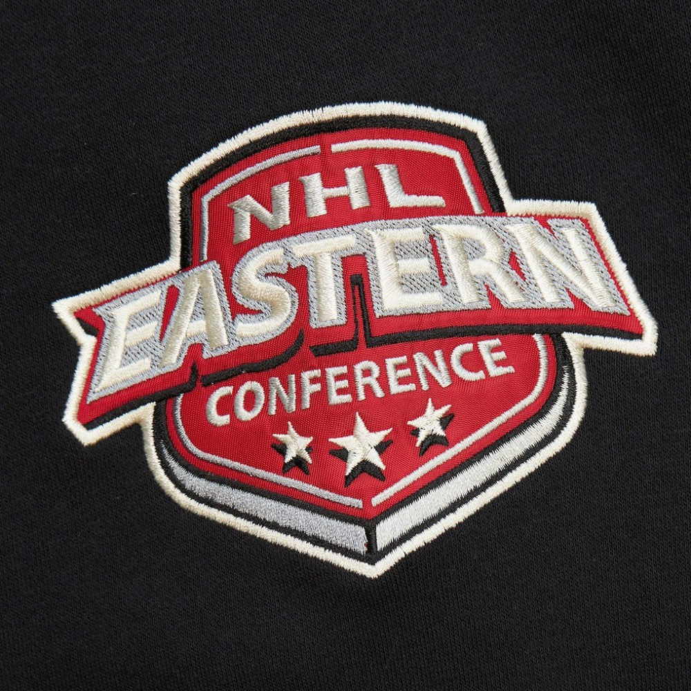 NHL Boston Bruins Mitchell & Ness Women's Heritage Lace-Up Pullover Sweatshirt