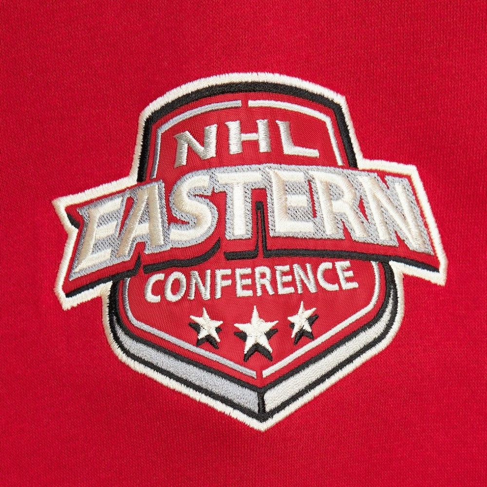 NHL Detroit Red Wings Mitchell & Ness Women's Heritage Lace-Up Pullover Sweatshirt