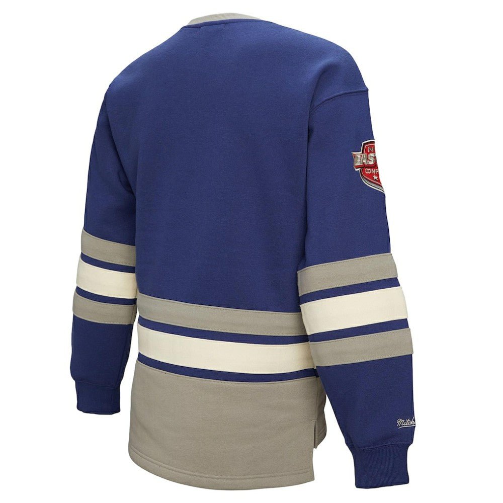 NHL Tampa Bay Lightning Mitchell & Ness Women's Heritage Lace-Up Pullover Sweatshirt
