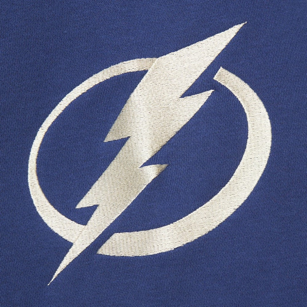 NHL Tampa Bay Lightning Mitchell & Ness Women's Heritage Lace-Up Pullover Sweatshirt