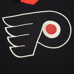 NHL Philadelphia Flyers Mitchell & Ness Women's Heritage Lace-Up Pullover Sweatshirt
