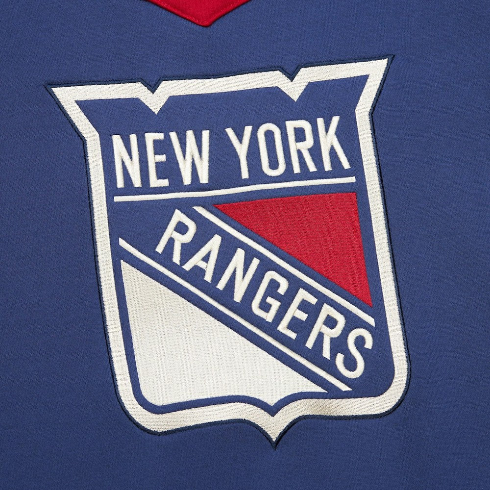 NHL New York Rangers Heritage Lace-Up Pullover Sweatshirt