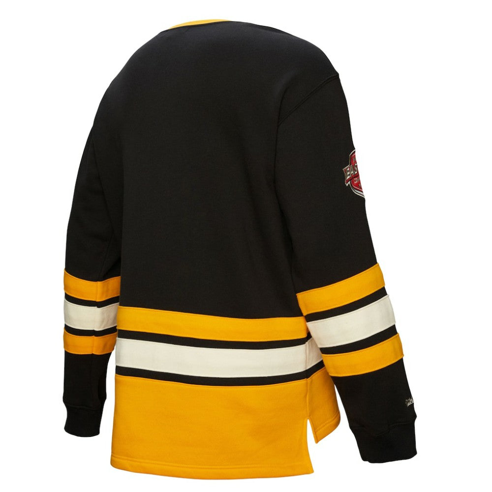 NHL Boston Bruins Heritage Lace-Up Pullover Sweatshirt
