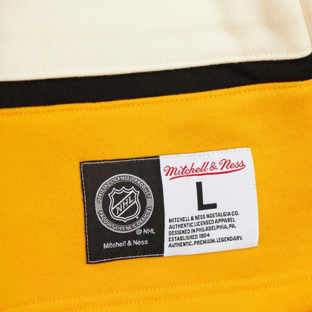 NHL Boston Bruins Heritage Lace-Up Pullover Sweatshirt