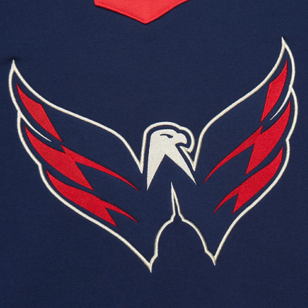 NHL Washington Capitals Heritage Lace-Up Pullover Sweatshirt