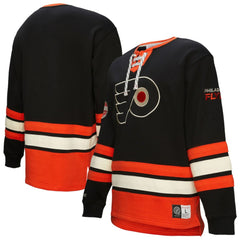 NHL Philadelphia Flyers Heritage Lace-Up Pullover Sweatshirt
