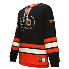 NHL Philadelphia Flyers Heritage Lace-Up Pullover Sweatshirt