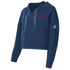USWNT Concepts Sport Women's Elevation Tri-Blend Long Sleeve Pullover Hoodie