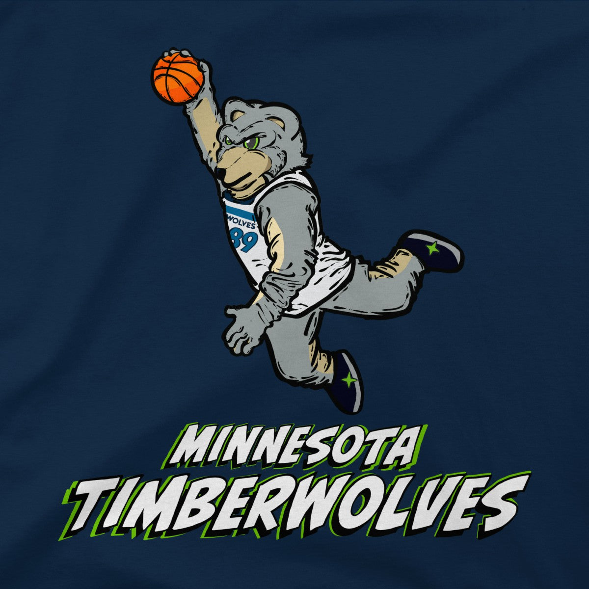 Minnesota Timberwolves Stadium Essentials Youth Mascot Air T-Shirt