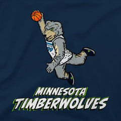 Minnesota Timberwolves Stadium Essentials Youth Mascot Air T-Shirt