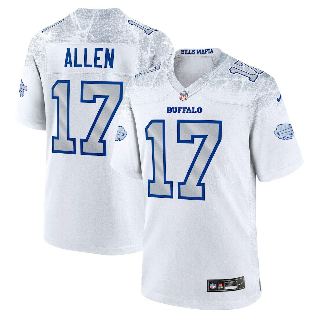 Josh Allen  2025 Rivalries Collection Game Jersey - Buffalo Bills Jerseys
