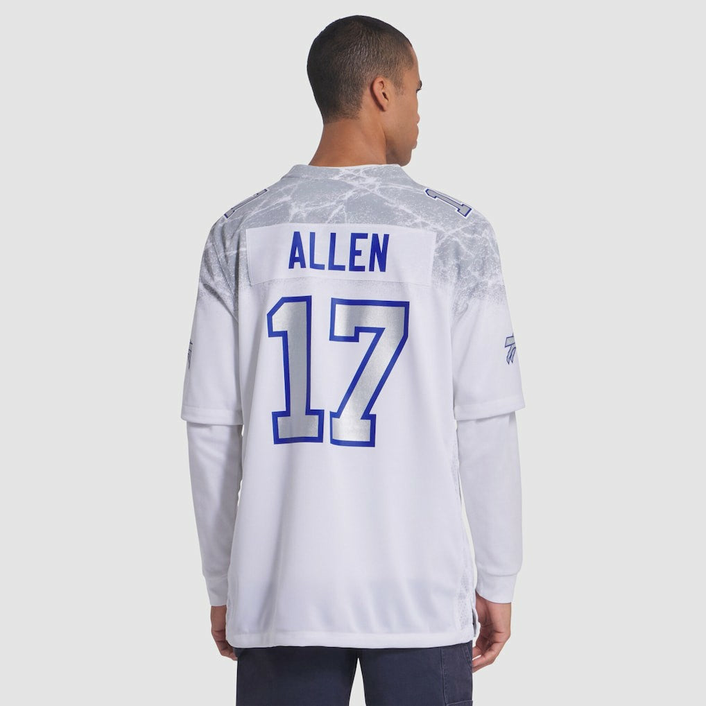 Josh Allen  2025 Rivalries Collection Game Jersey - Buffalo Bills Jerseys